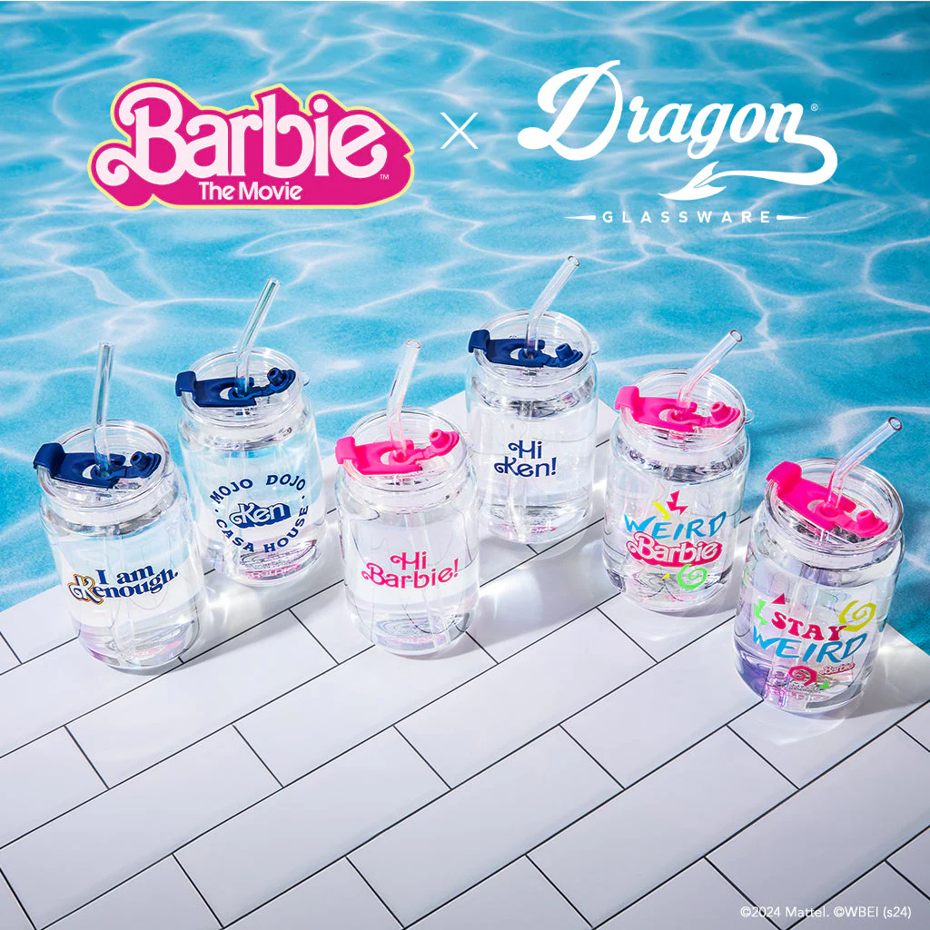 Barbie™ the Movie X Dragon Glassware® I'm Just Ken™ Drinking Glasses - Image 13