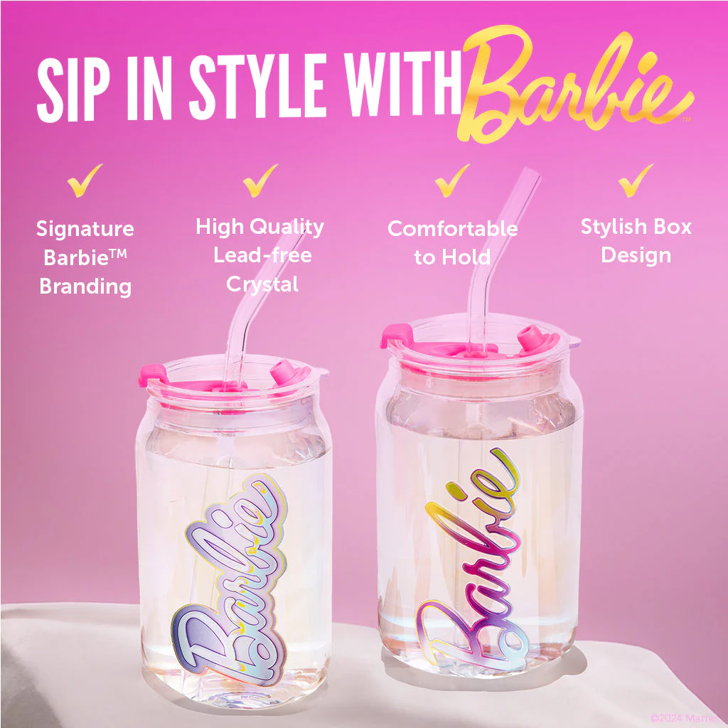 Barbie⢠X Dragon Glassware® Aura Drinking Glasses - Image 3
