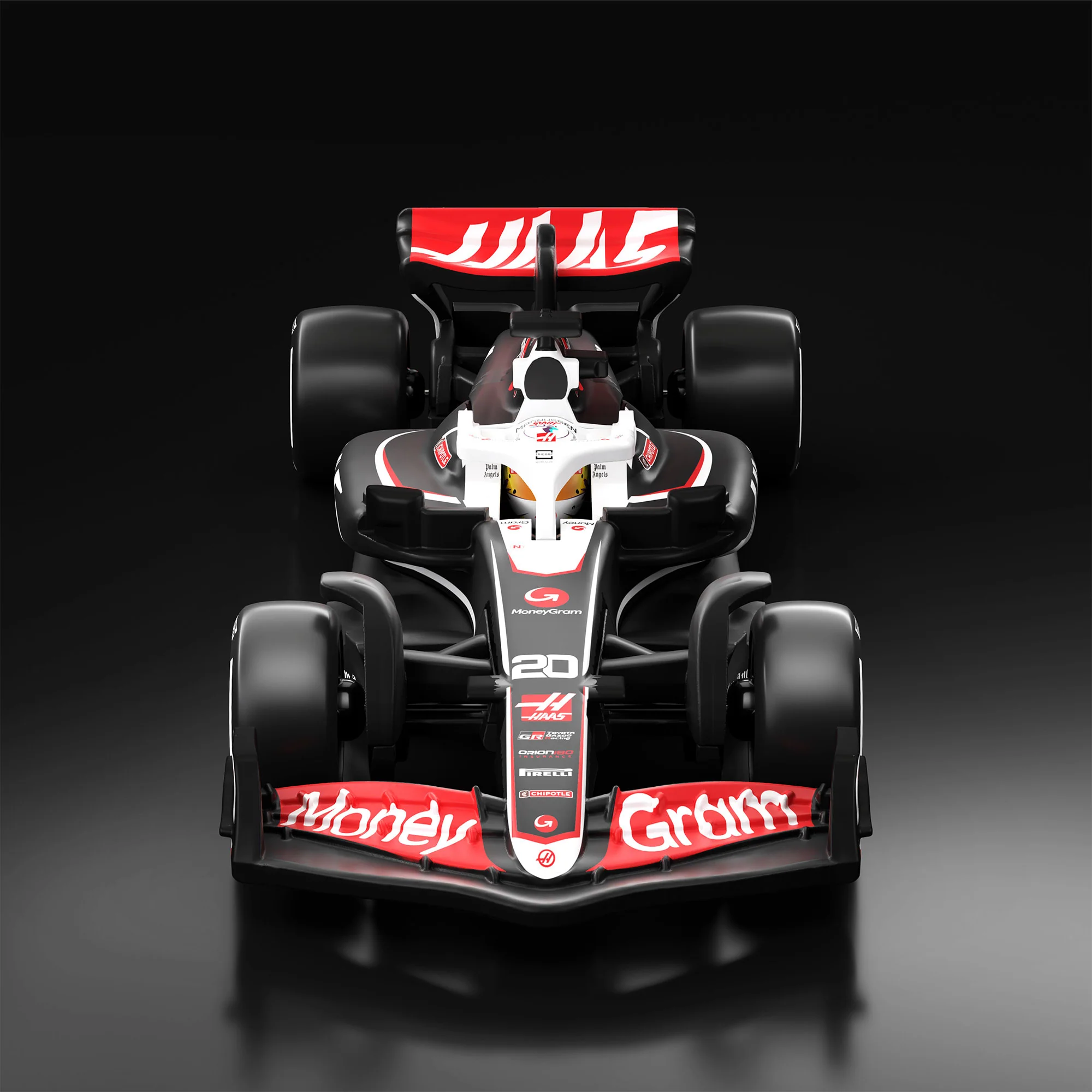 Hot Wheels F1 Series: 2024 MoneyGram Haas F1 Team VF-24 Car #20 - Image 2