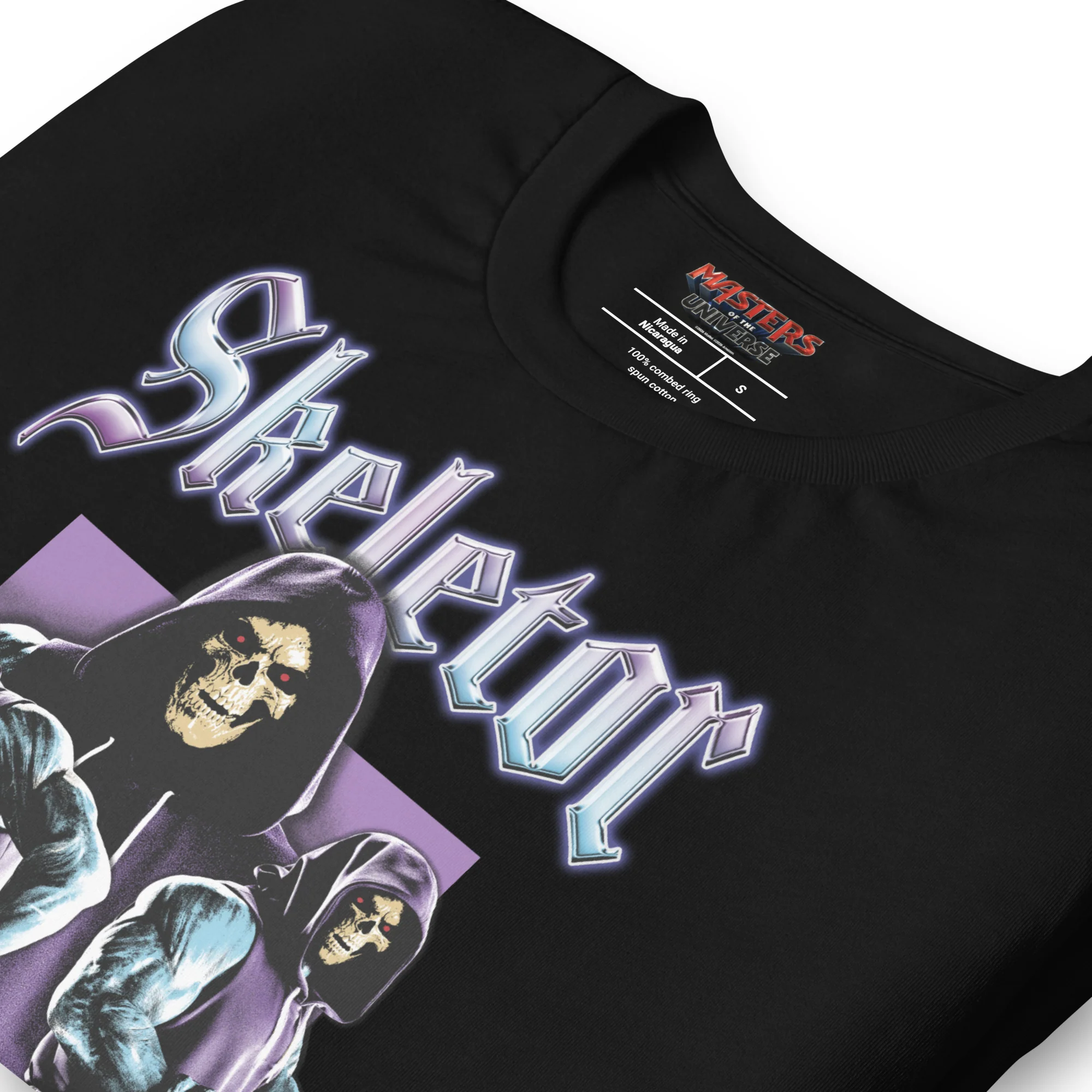 Masters of the Universe Movie Skeletor Eternal Gains Black T-shirt - Image 5