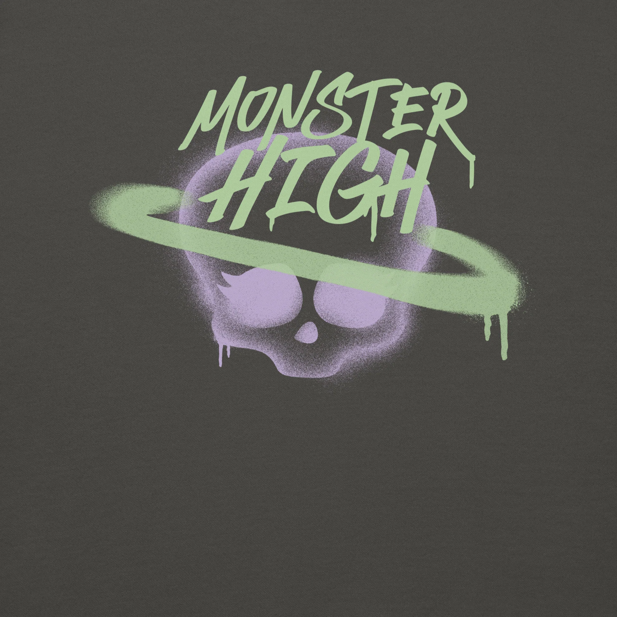 Monster High Lunar Skullette Gray Sweatshirt - Image 5