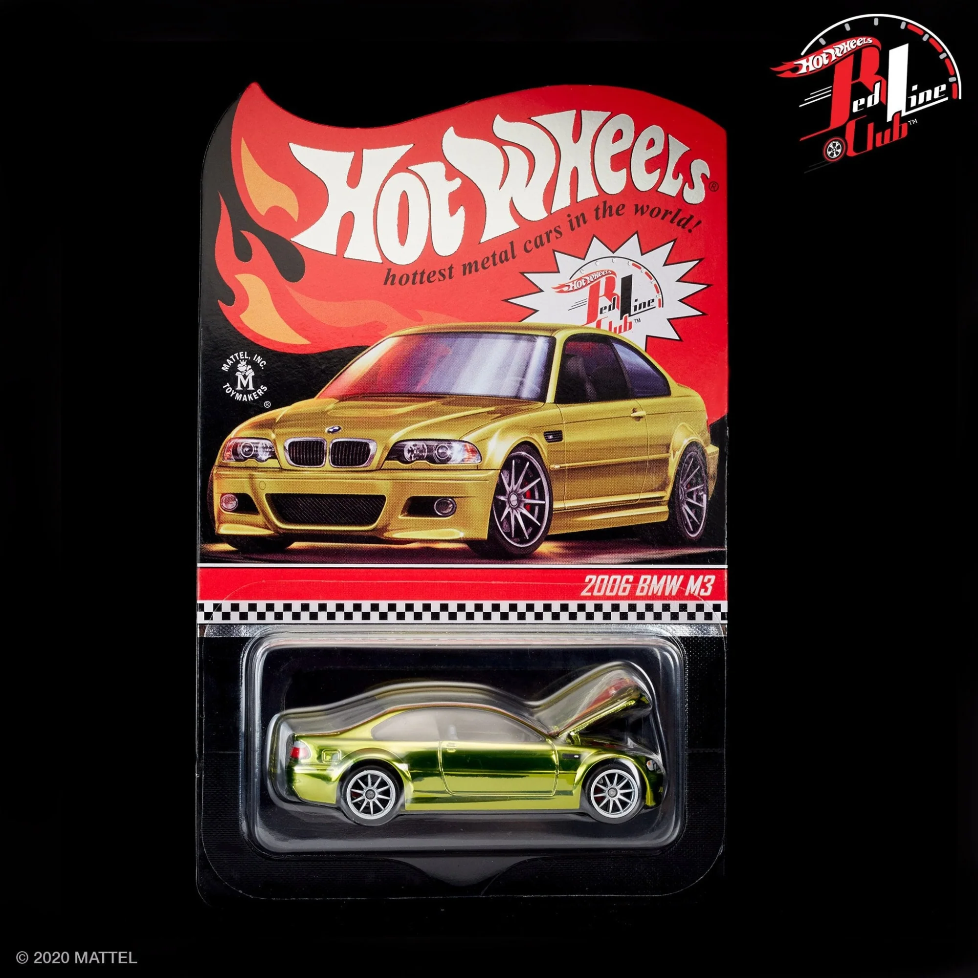 Hot Wheels RLC Exclusive 2006 BMW M3 - Yellow - Image 12